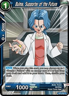 Bulma, Supporter of the Future [BT2-045]