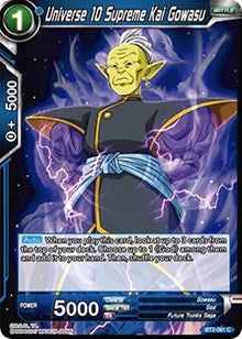 Universe 10 Supreme Kai Gowasu [BT2-061]