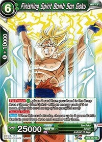 Finishing Spirit Bomb Son Goku [BT3-057]