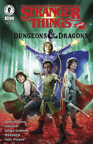 Stranger Things D&D Crossover #1 Cvr A Gist