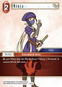 Ninja (Fire) - 5-017C - C - Foil