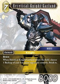 Heretical Knight Garland - 5-073R - R