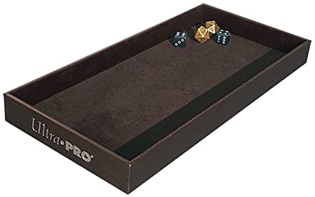 Ultra Pro Dice Rolling Tray - Premium Velvet Lined