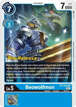 Beowolfmon [BT7-025] [Next Adventure Pre-Release Promo]