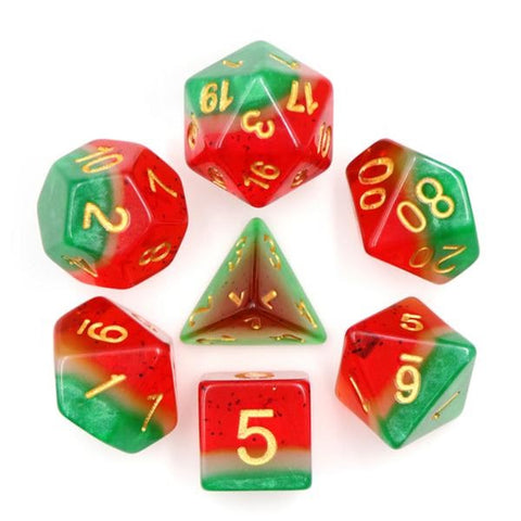 Watermelon RPG Dice Set
