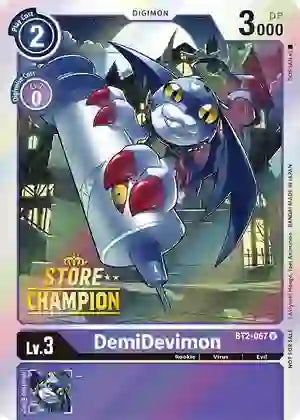 DemiDevimon [BT2-067] [Store Champion]