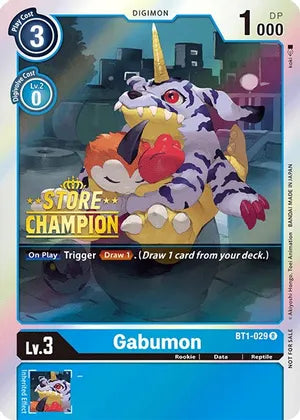 Gabumon [BT1-029] [Store Champion]