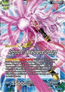 Android 21 // Android 21, Malevolence Unbound (Malicious Machinations) [BT8-024_PR]