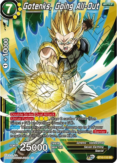 Gotenks, Going All-Out [BT10-110]