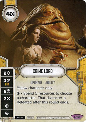 Crime Lord (Sold with matching Die)