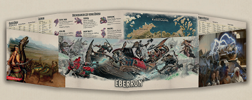 5th Edition Dungeon Master's DM Screen - Eberron: Rising From the Last War