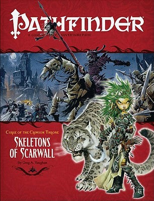 Pathfinder #11 Curse of the Crimson Throne Chapter 5: "Skeletons of Scarwall"
