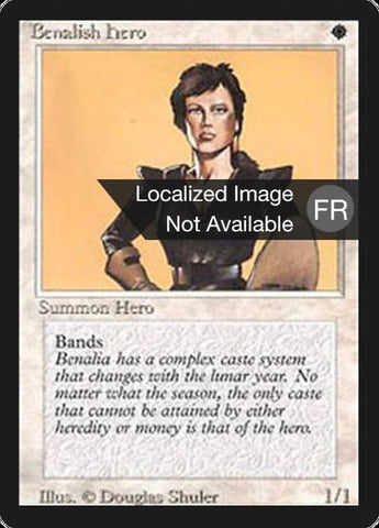 Benalish Hero  [Fourth Edition (Foreign Black Border)] (Korean)