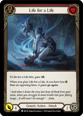 Life for a Life (Red) [ARC164] Unlimited Edition Normal