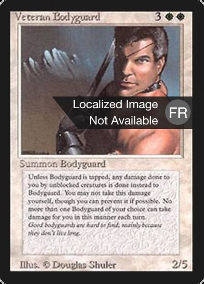 Veteran Bodyguard [Foreign Black Border]