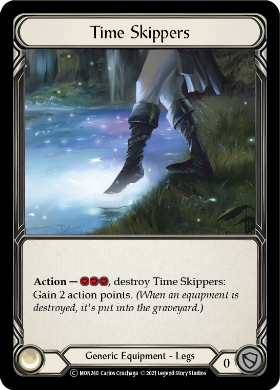 Time Skippers (Rainbow Foil) [U-MON240-RF] Unlimited Rainbow Foil