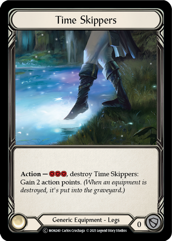 Time Skippers (Rainbow Foil) [U-MON240-RF] Unlimited Rainbow Foil