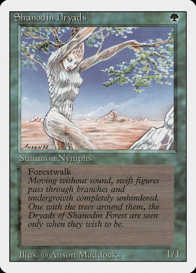 Shanodin Dryads [Revised Edition]