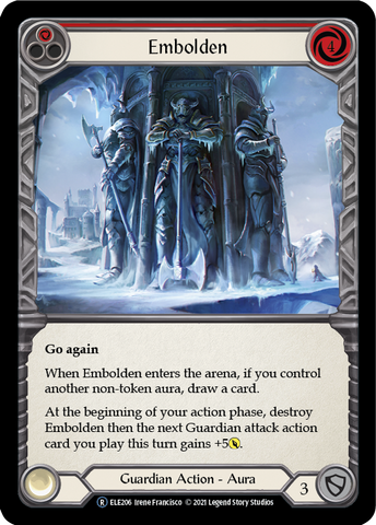 Embolden (Red) [U-ELE206] Unlimited Rainbow Foil