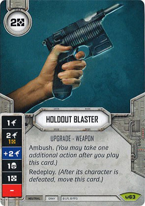 Holdout Blaster (Sold with matching Die)