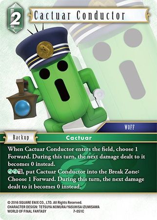 Cactuar Conductor - 7-051C