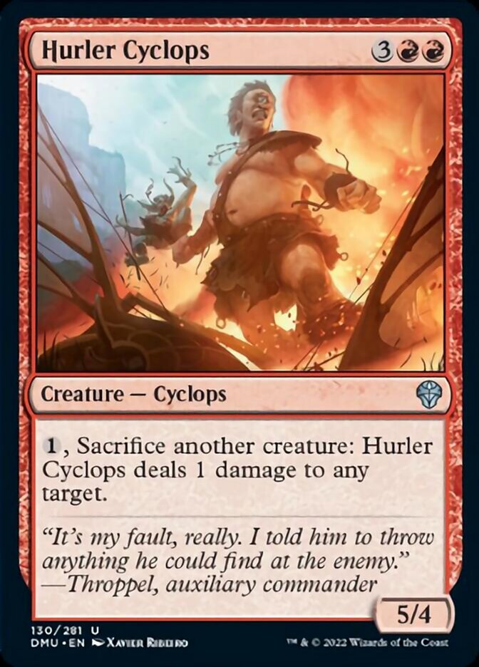 Hurler Cyclops [Dominaria United]