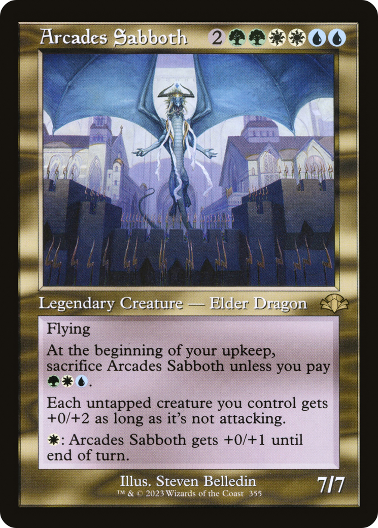 Arcades Sabboth (Retro) [Dominaria Remastered]