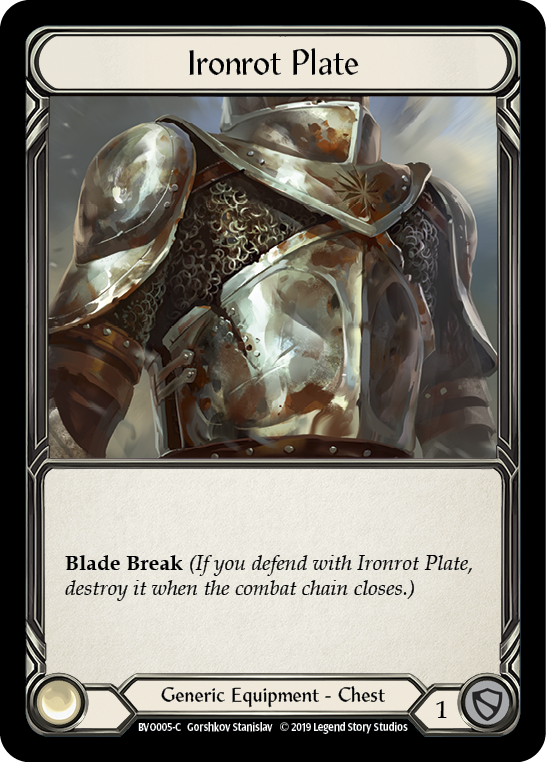 Ironrot Plate [BVO005-C] Normal