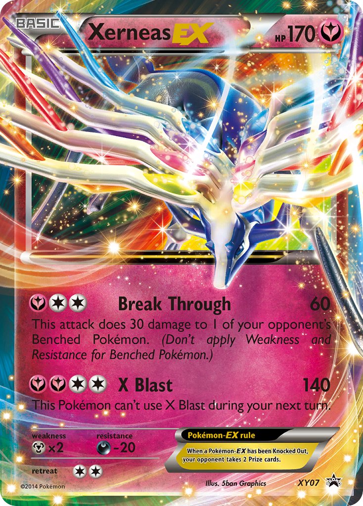 Xerneas EX (XY07) [XY: Black Star Promos]