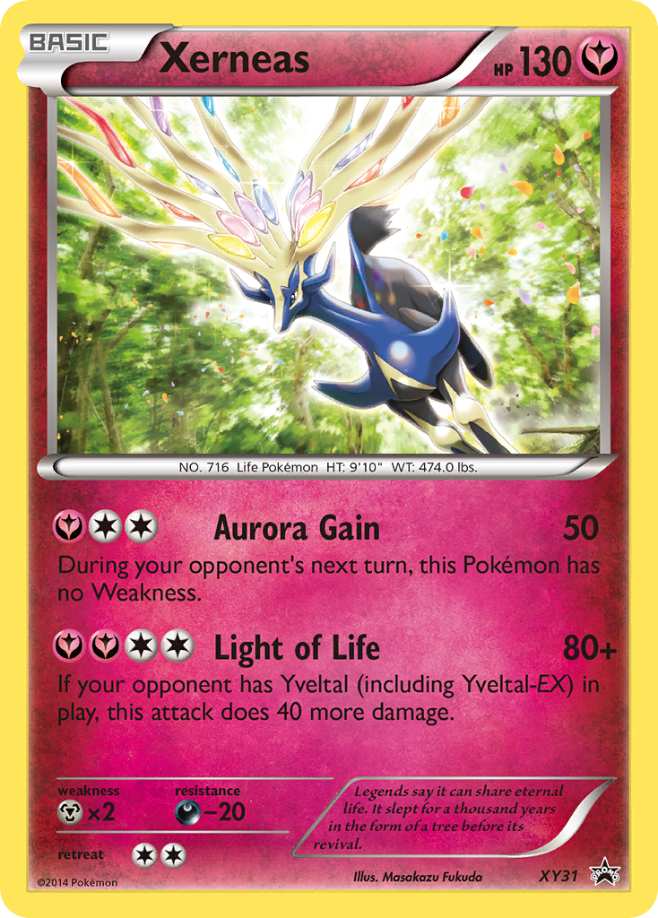 Xerneas (XY31) [XY: Black Star Promos]