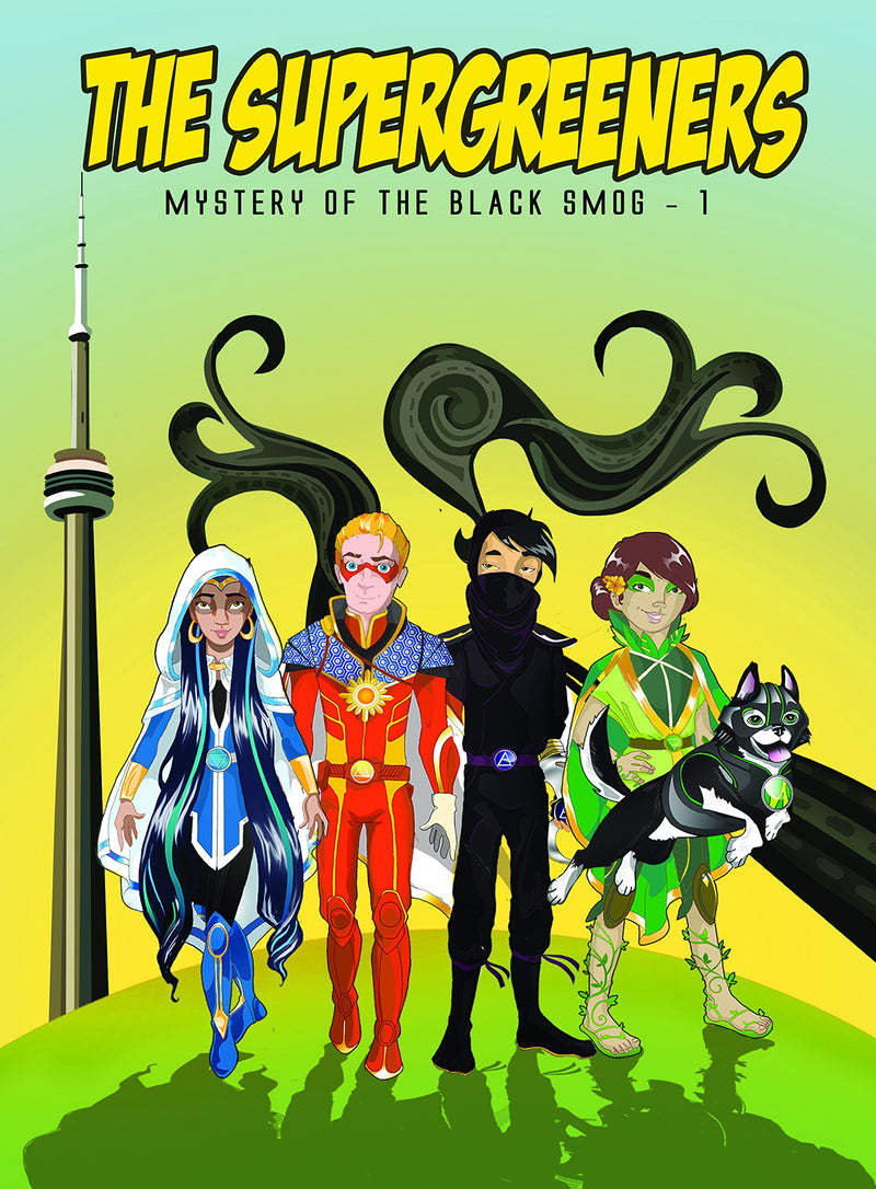 The Supergreeners Mystery of the Black Smog GN