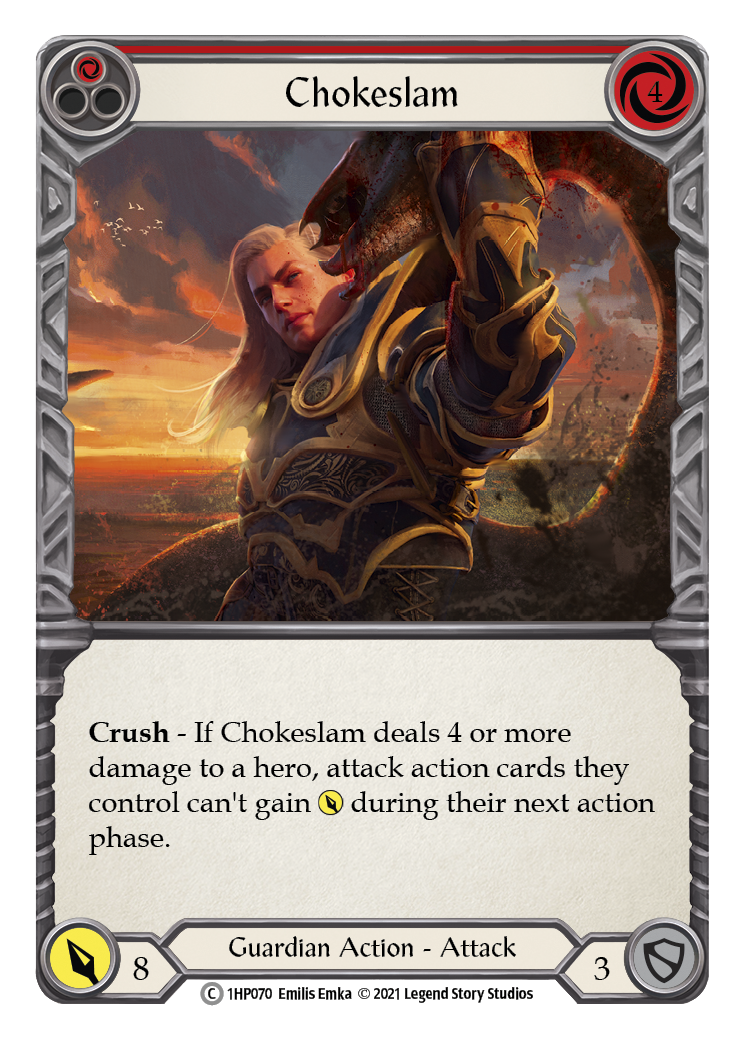 Chokeslam (Red) [1HP070]