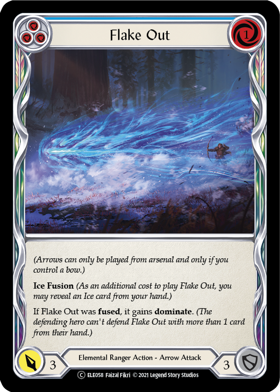 Flake Out (Blue) [U-ELE058] Unlimited Normal