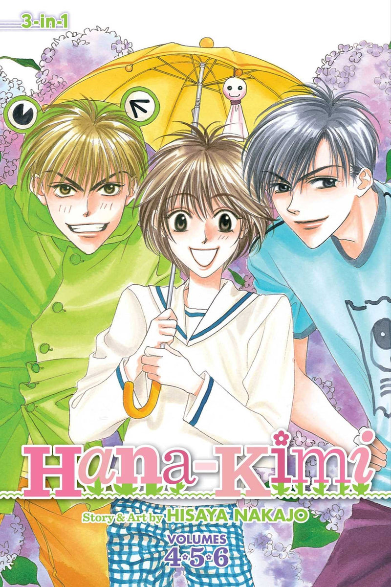 Hana-Kimi 3-in-1 Vol 4, 5 and 6