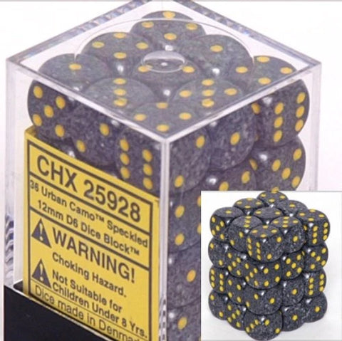 36 12mm Urban Camo Speckled - CHX25928