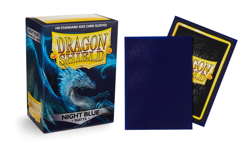 Dragon Shield Night Blue: Matte Sleeves - (Box of 100)