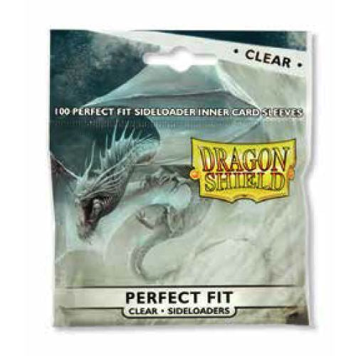 Dragon Shield Perfect Fit Side Load 100ct Pack - Clear
