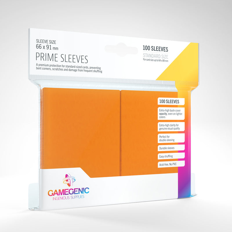 Gamegenic - Prime Sleeves - Orange (100)