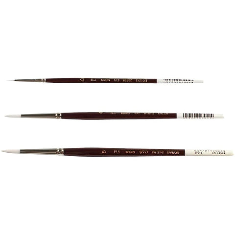 H.J. White Taklon Series 970 Size 5 Round Brush