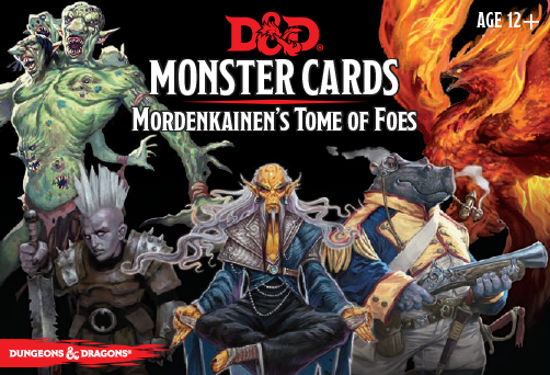 D&D Mordenkainen’s Tome of Foes Card Deck