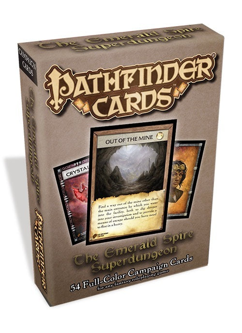 Pathfinder Cards: The Emerald Spire Superdungeon Campaign