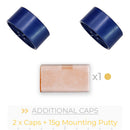 Redgrass Games 2x Additional Caps for Painting Handle – RGG360 – Blue