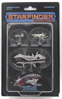Starfinder Miniatures: Corpse Fleet Set #1