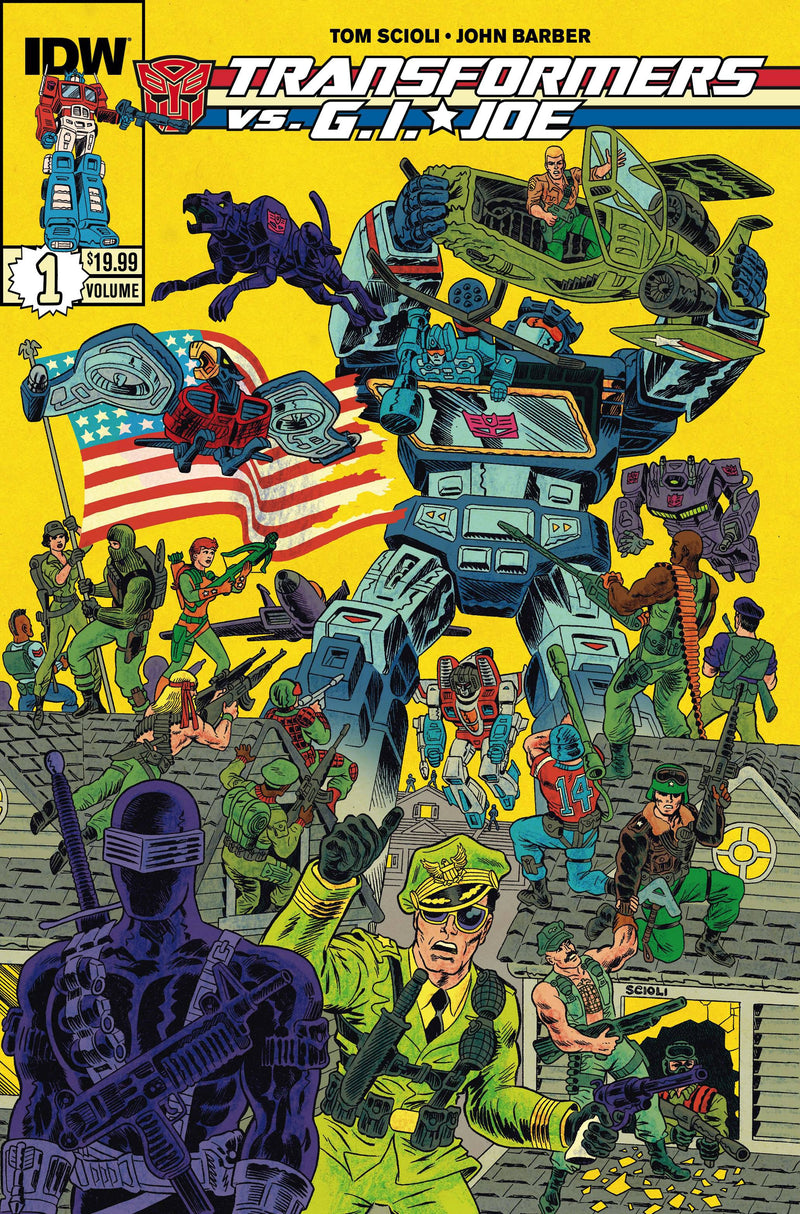 Transformers Vs. G.I. Joe TP Vol 01