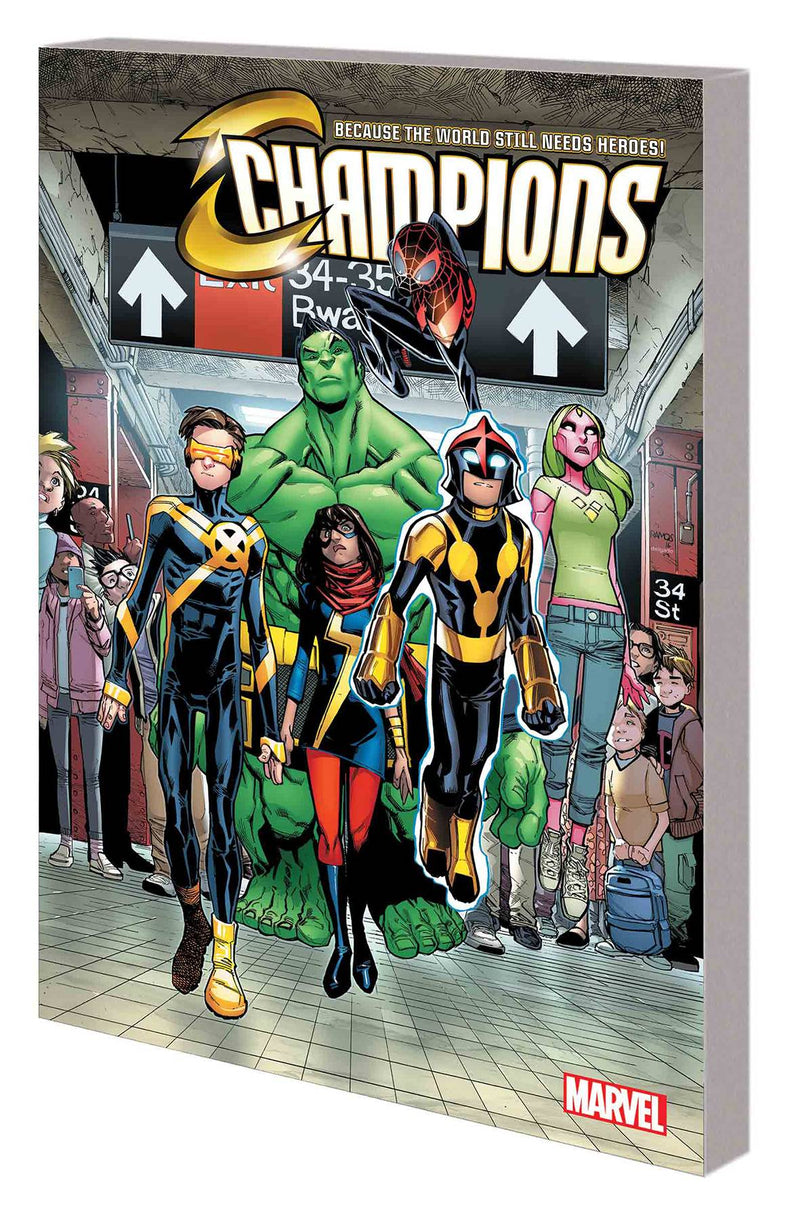 Champions TP Vol 01 Change The World