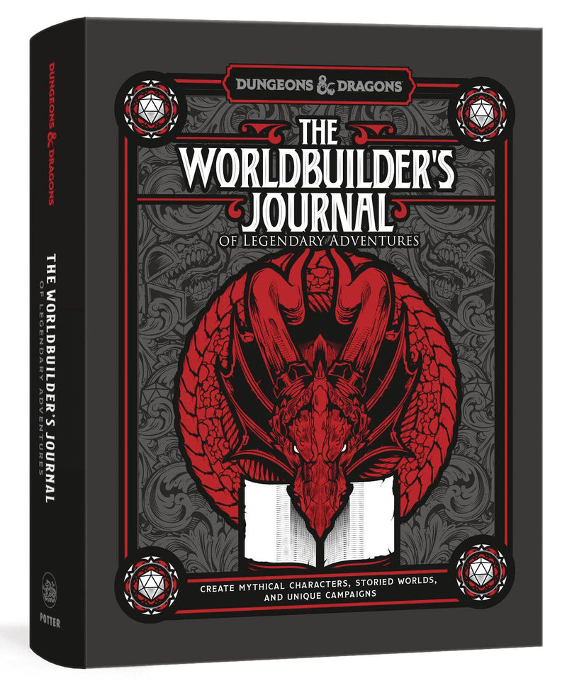 D&D The Worldbuilder's Journal Of Legendary Adventures HC