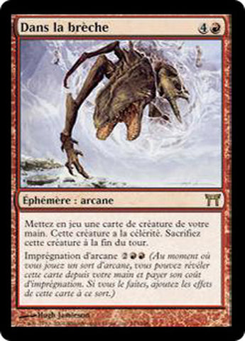 Through the Breach [Champions of Kamigawa] (French)