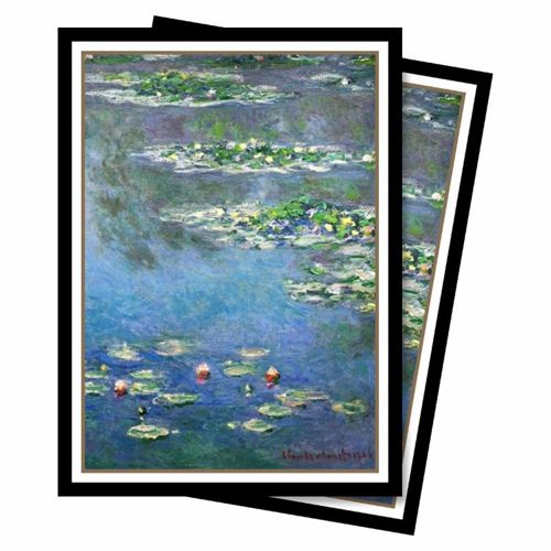 Ultra Pro - Fine Art: Standard Deck Protector - Water Lilies 65 Count