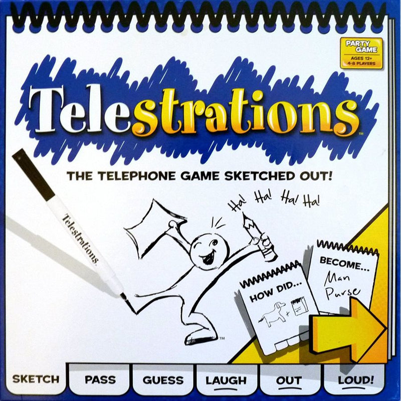 Telestrations: The Original Telephone Game Sketched Out!