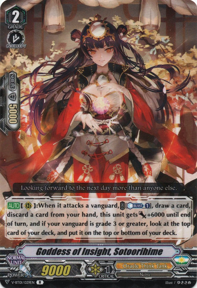 Goddess of Insight, Sotoorihime - V-BT01/029EN - R